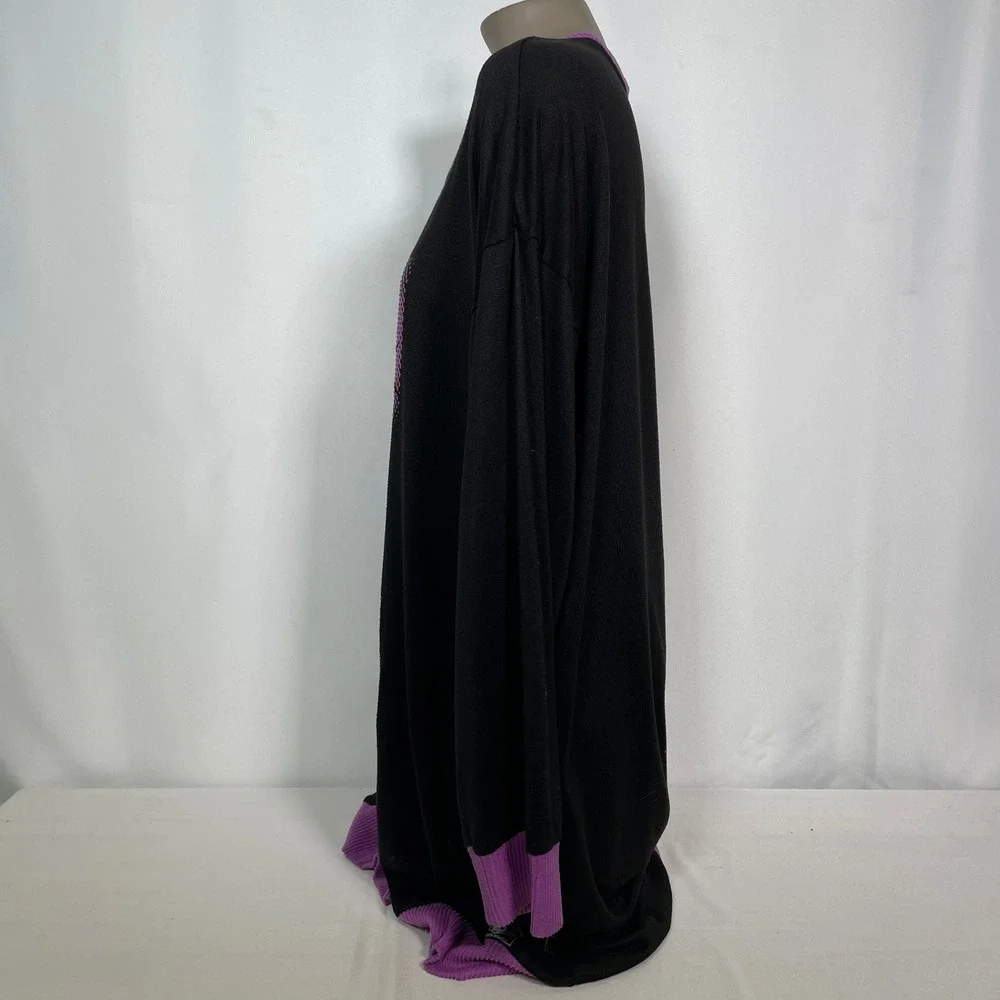 Disney Nightmare Before Christmas Jack Sally Black Purple Sleep Shirt Women's 2X - Picture 4 of 9